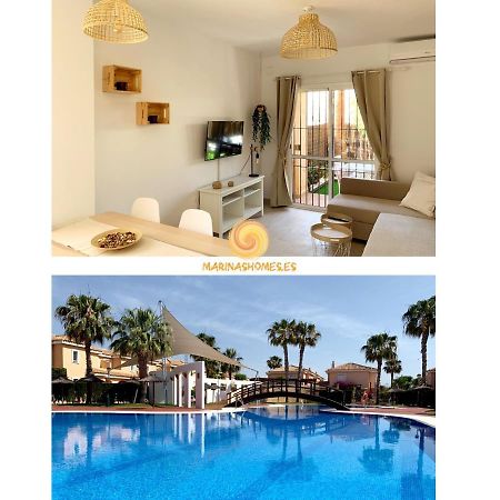 Marinas Sol - Tu Hogar Con Jardin Privado! Lägenhet Vera Exteriör bild