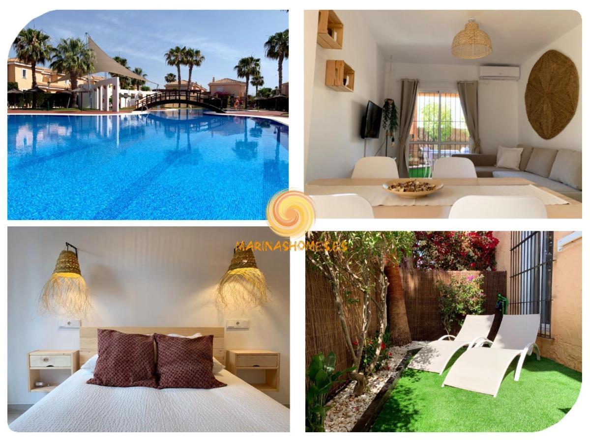 Marinas Sol - Tu Hogar Con Jardin Privado! Lägenhet Vera Exteriör bild